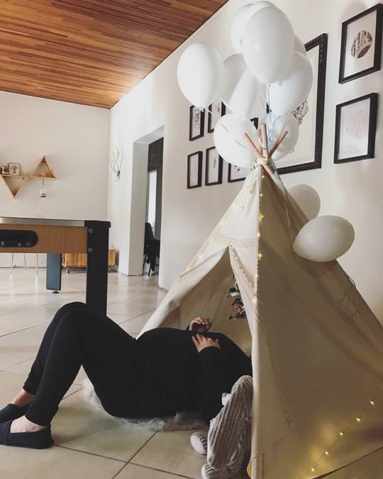 baby shower teepee and playtent