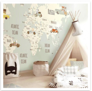 Decorating a kids room with teepees