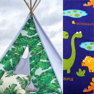 Dinosaur teepees